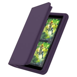 Album Ultimate Guard Zipfolio 160 - 8-Pocket XenoSkin Purple