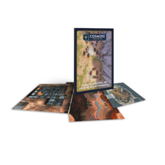 Juego de Rol Pack 24 Mapas de Aventura El Archivo de las Tormentas Devir