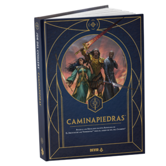 Libro Campaña Juego de Rol El Archivo de las Tormentas: Caminapiedras Devir