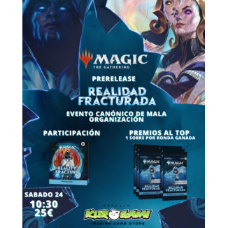 Pre Release Party Magic The Gathering: Shattered Reality - 24/10/2026