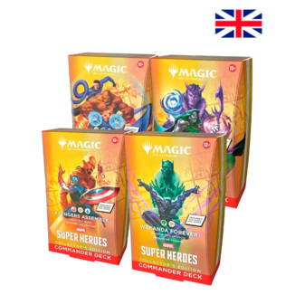 Mazo Commander Collector's Edition Marvel Super Heroes Magic: The Gathering - Inglés
