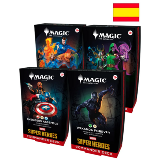 Marvel Super Heroes Commander Deck Magic: The Gathering - English