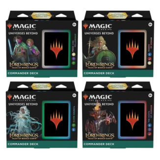 The Lords Of The Rings Tales Of Middle-Earth Commander Deck Magic: The Gathering (English)