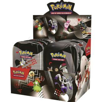 Mini Lata Booster Pack Pokémon TCG Escarlata y Púrpura: Fulgor Negro y Llama Blanca (Español)