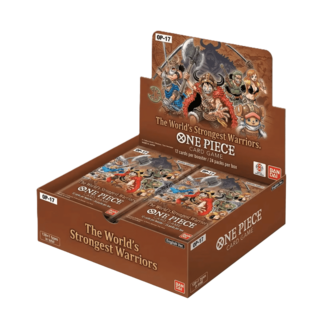Caja Booster Box The World's Strongest Warriors One Piece Card Game TCG [OP-17] (Inglés)