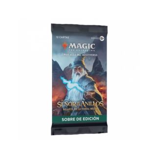 Sobre de Edición Booster Pack El Señor de los Anillos Relatos de la Tierra Media Magic: The Gathering TCG (Español)