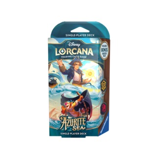 Starter Deck Disney Lorcana Amber Ruby Azurite Sea - Inglés