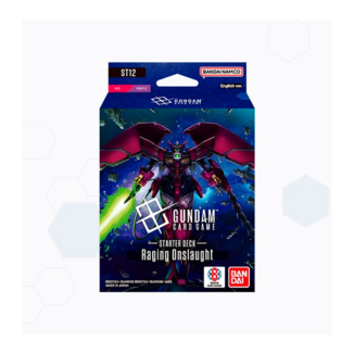 Raging Onslaught Starter Deck Gundam Card Game [ST-12] (English)