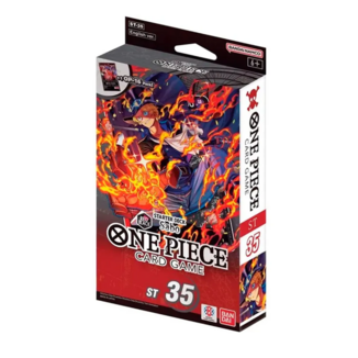Red-Black Sabo One Piece Card Game Starter Deck [ST-35]