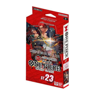 Red Shanks One Piece Card Game Starter Deck [ST-23]