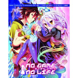 No Game No Life Serie Completa Edicion Coleccionista Bluray