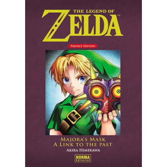  The Legend of Zelda Perfect Edition #02: Majora's Mask y a Link to the Past Manga Oficial Norma Editorial