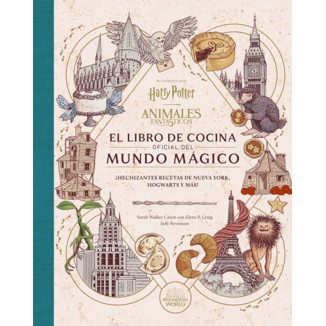 Harry Potter Animales Fantásticos Libro de cocina oficial del Mundo Mágico Spanish Book