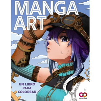 Libro Colorear Manga Art