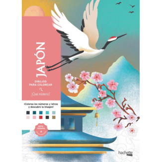 Libro Dibujos para colorear ¡Qué misterio! Japón