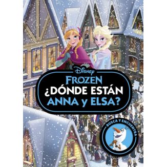 Frozen Where are Anna and Elsa Spanish Book