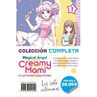 Pack Manga Magical Angel Creamy Mami: La princesa caprichosa Volumen 1 a 7