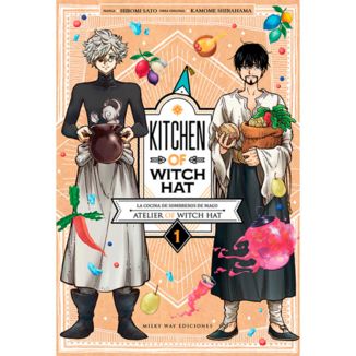 Kitchen of Witch Hat #01 Manga Oficial Milky Way Ediciones (Spanish)