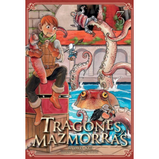 Tragones y Mazmorras #03 (Spanish) Manga Oficial Milky Way Ediciones