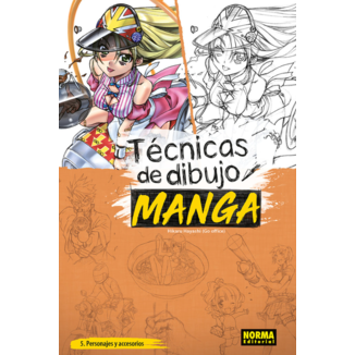 Técnicas de Dibujo Manga #5 Spanish Book