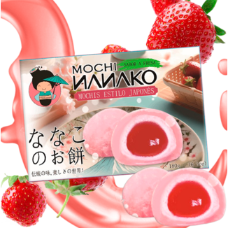 Caja Mochis sabor Fresa Nanako 180gr