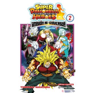 Super Dragon Ball Heroes Universe Mission #02 Manga Oficial Planeta Comic