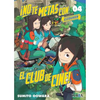 No te metas con el Club de Cine Eizouken #04 Official Manga Ivrea (Spanish)