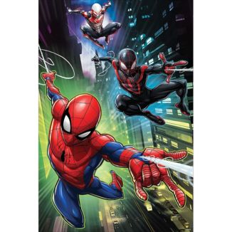 Puzzle 3D Lenticular Spiderman Multiverso Marvel 200 Piezas