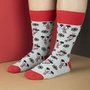 Mickey Mouse & Pluto Socks Pack Disney Size 40-46