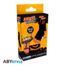 Konoha Naruto Shippuden Black and Orange Socks