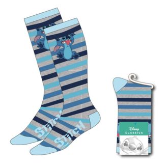 Striped Socks Lilo & Stitch Disney Size 36-43