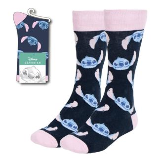 Faces Pink Socks Lilo & Stitch Disney Size 36-43