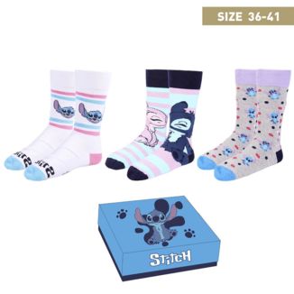 Stitch Socks Pack Lilo & Stitch Disney Size 35-41