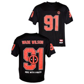 Wade Wilson 91 Sports T Shirt Deadpool Marvel Comics