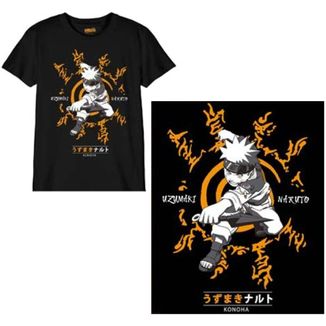 T-shirt Seal Kyubi Konoha Naruto