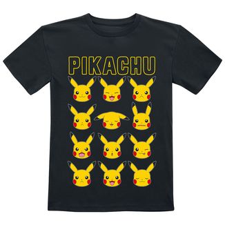 Camiseta Pikachu Emociones Pokemon