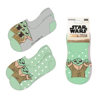 Grogu 2 Pack Pinkie Socks Star Wars: The Mandalorian Size 38-45