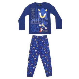 Pijama Largo Interlock Jersey & Pantalon Sonic The Hedgehog