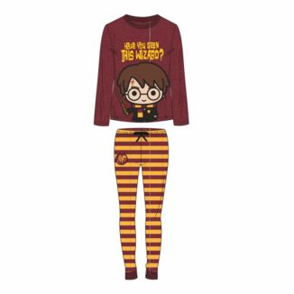 Pijama Largo Interlock Jersey & Pantalon Harry Potter