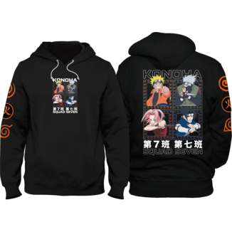 Team 7 Black Sweatshirt Naruto 