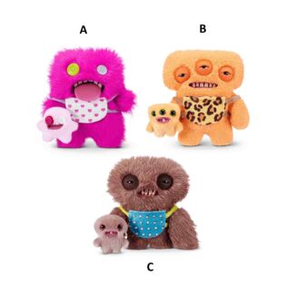 Peluche Fuggler Mini Rascals 23 cm