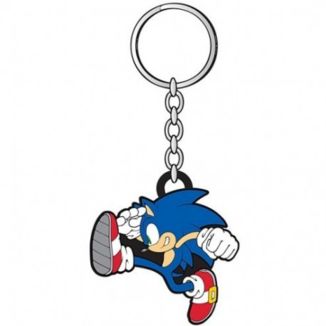 Sonic The Hedgehog Running Keychain