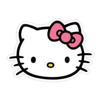 Hello Kitty Face Cushion Sanrio 36 cm