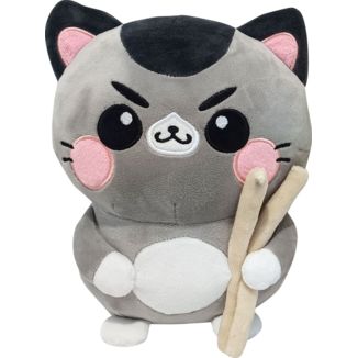 Cat with Chopsticks Funny Cat Plush 25 cm