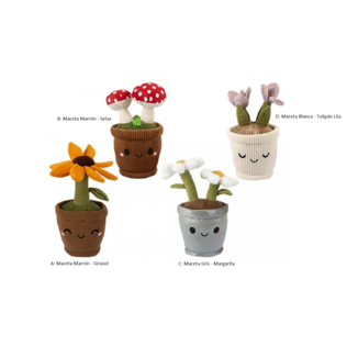 Kawaii Potted Plant Plush 30 cm