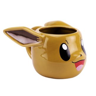 3D Eevee Face Pokemon Mug 414 ml