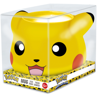 3D Pikachu Face Pokemon Mug 500 ml