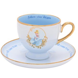 Taza Café y Platillo La Cenicienta Disney 200 ml