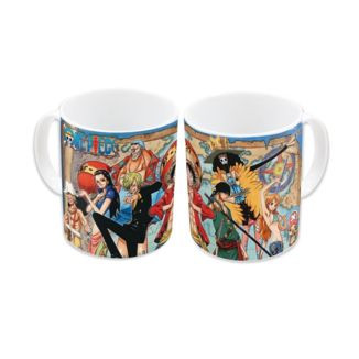 Taza Mapa Mugiwaras One Piece 320 ml