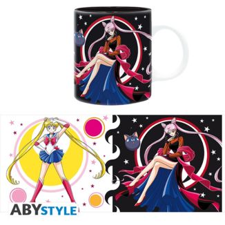 Taza Sailor Moon Vs Black Lady 320 ml